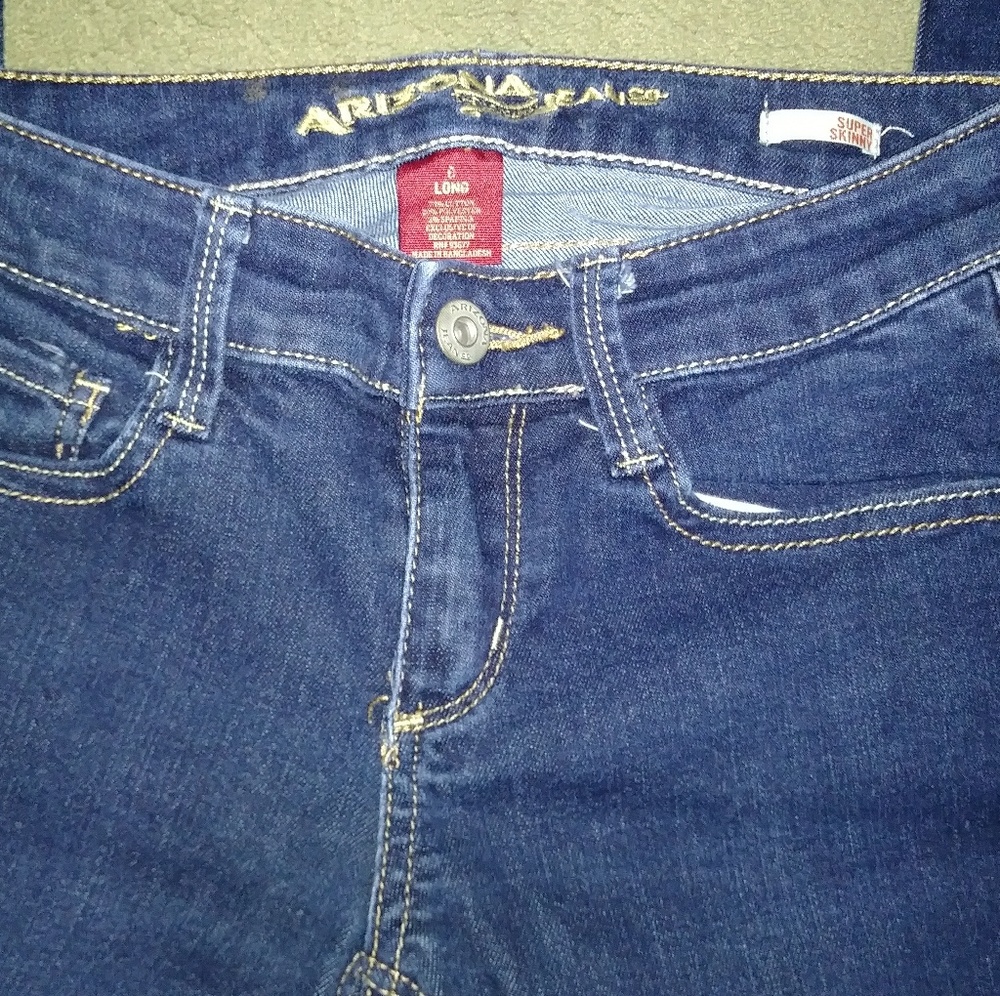 Arizona Super skinny JEANS Size 1 long